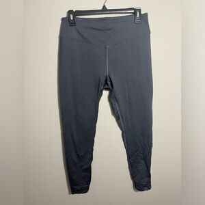 VS Pink fleece-lined leggings (dark teal color) - Women’s Large